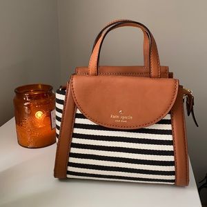 Kate Spade Cobble Hill Stripe Small Adrien Satchel